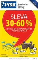 Jysk Nabídka týdne od 7.8.2015