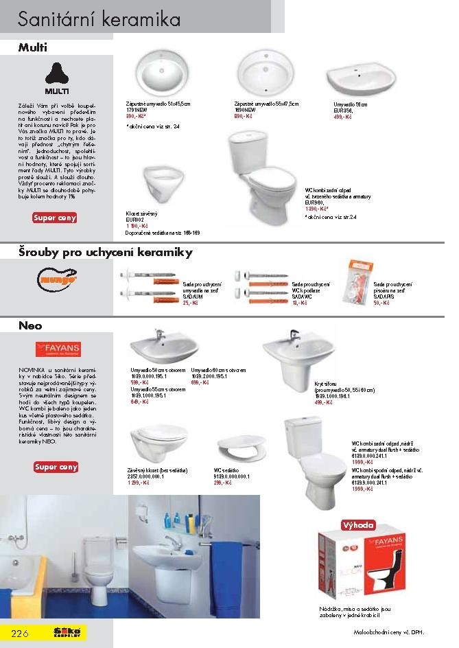 leták Siko koupelny katalog 3. část strana 1 leták Siko koupelny katalog 3. část strana 1