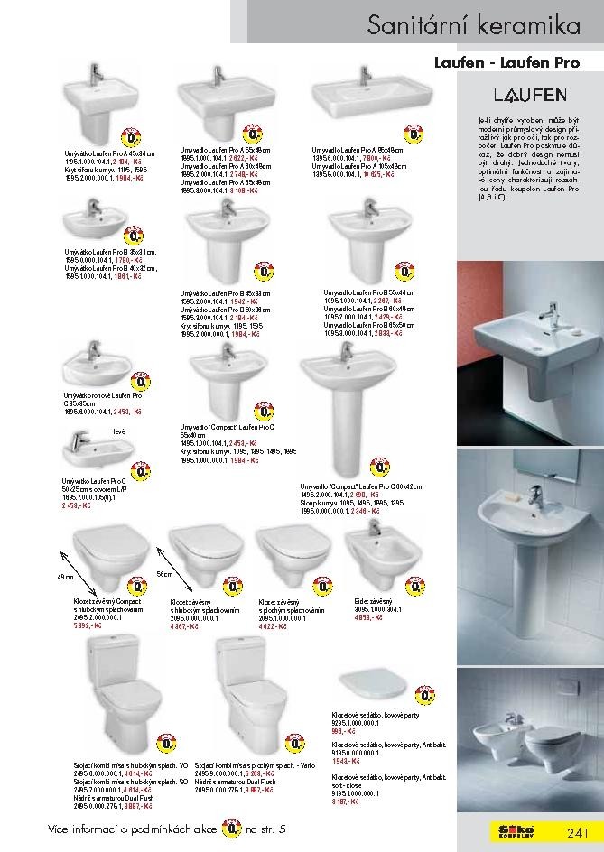 leták Siko koupelny katalog 3. část strana 1 leták Siko koupelny katalog 3. část strana 1