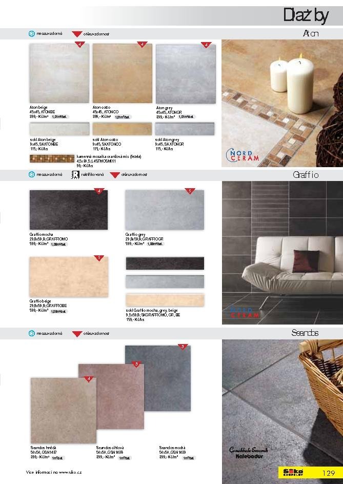 leták Siko koupelny katalog 2. část strana 1 leták Siko koupelny katalog 2. část strana 1
