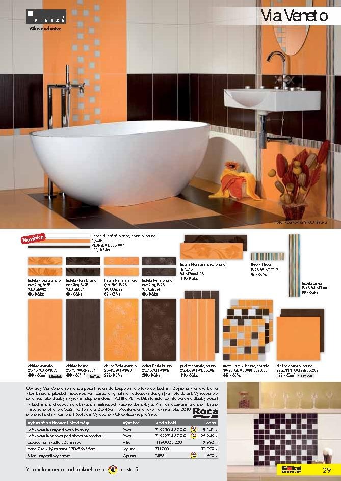 leták Siko koupelny katalog 1. část strana 1 leták Siko koupelny katalog 1. část strana 1