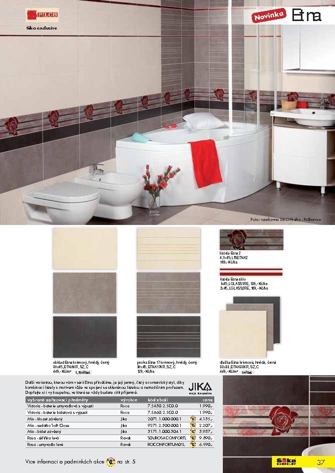 leták Siko koupelny katalog 1. část strana 1 leták Siko koupelny katalog 1. část strana 1