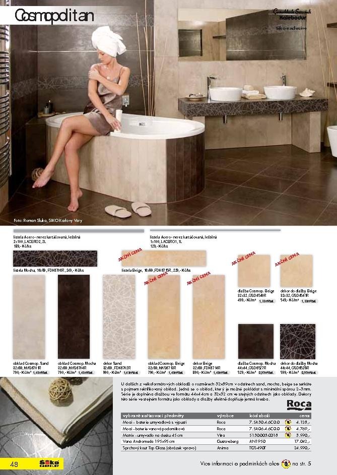 leták Siko koupelny katalog 1. část strana 1 leták Siko koupelny katalog 1. část strana 1