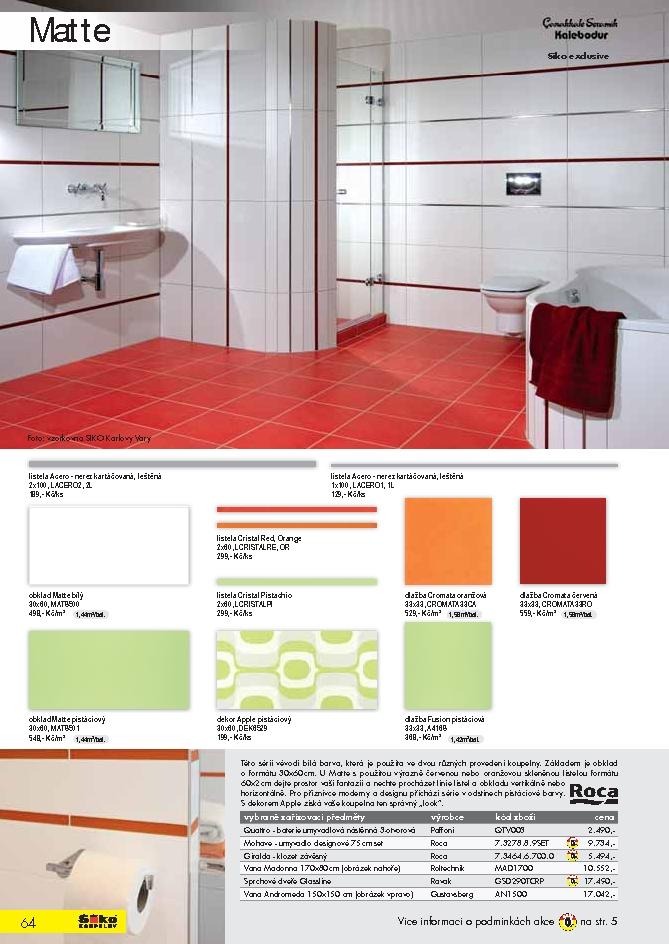 leták Siko koupelny katalog 1. část strana 1 leták Siko koupelny katalog 1. část strana 1