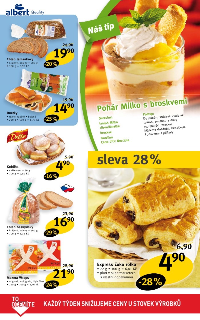 leták Albert strana 1 leták Albert strana 1