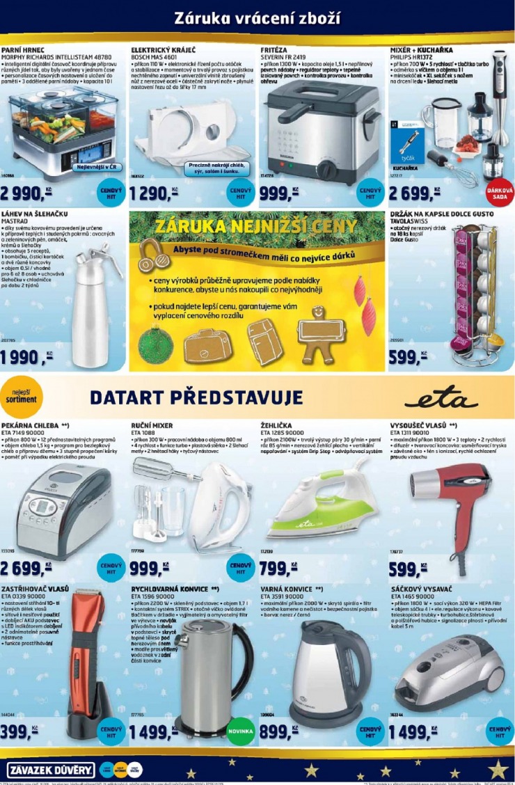 leták Datart strana 1 leták Datart strana 1