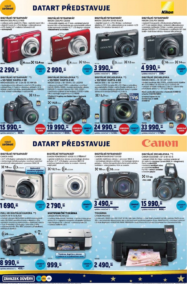 leták Datart strana 1 leták Datart strana 1