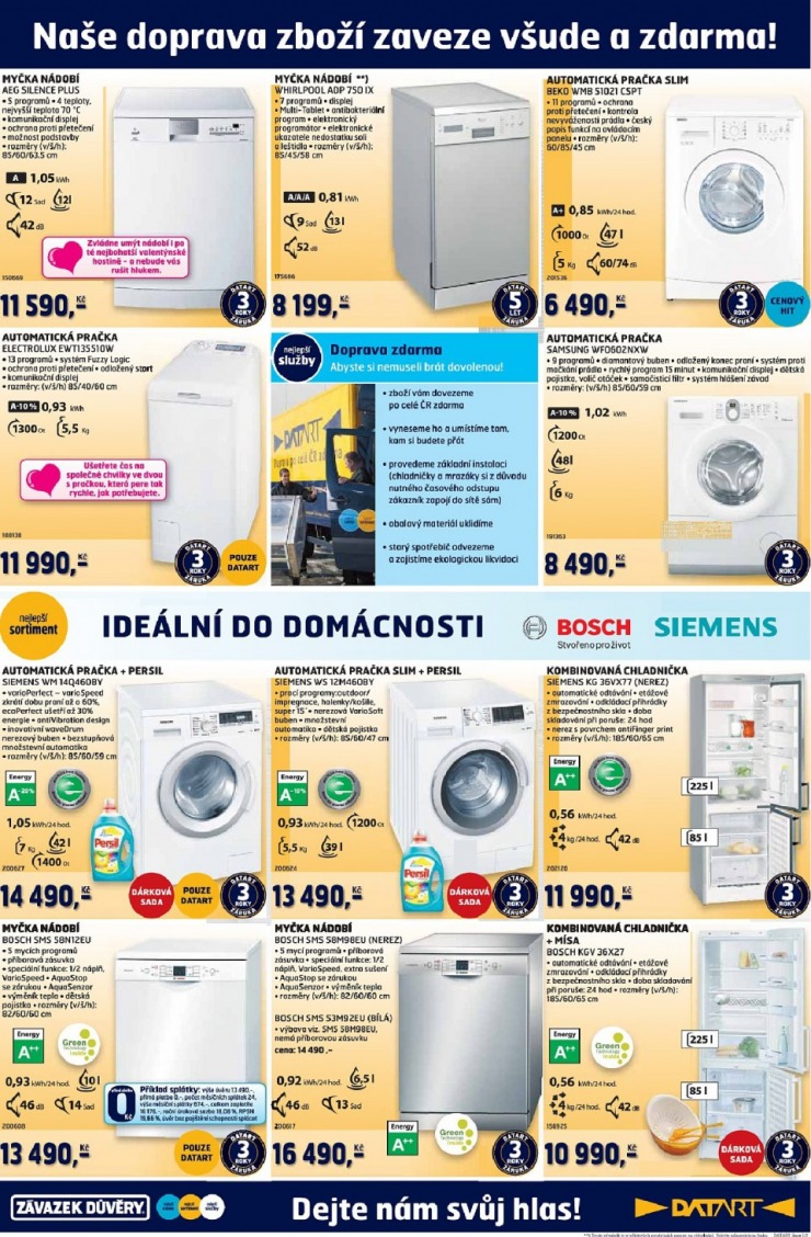 leták Datart strana 1 leták Datart strana 1