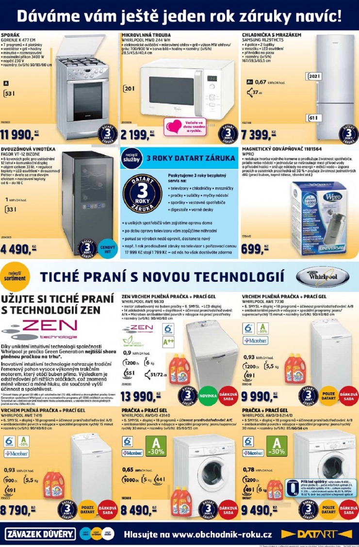 leták Datart strana 1 leták Datart strana 1