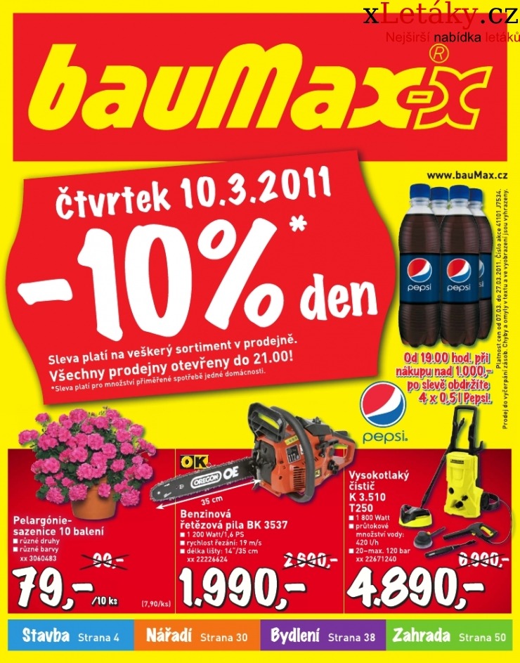 leták Baumax leták strana 1 leták Baumax leták strana 1