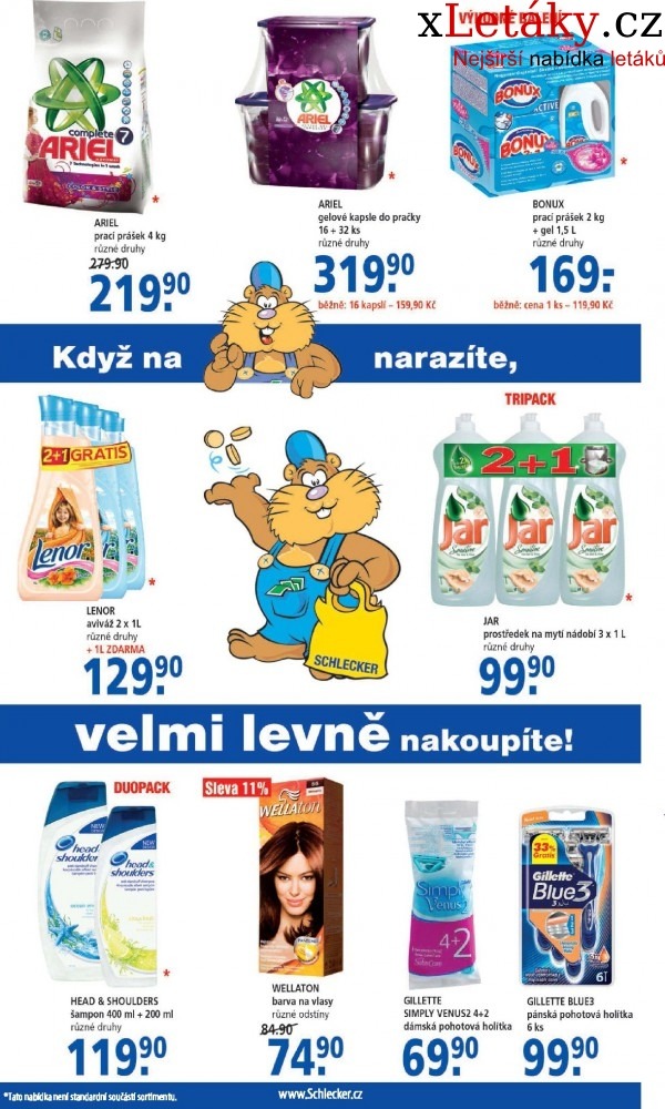 leták Schlecker aktuální leták strana 1 leták Schlecker aktuální leták strana 1