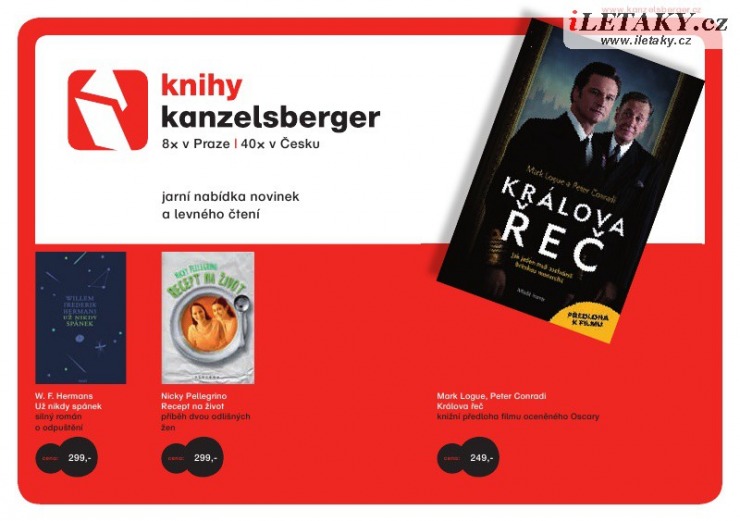 leták Knihy Kanzelsberger strana 1 leták Knihy Kanzelsberger strana 1