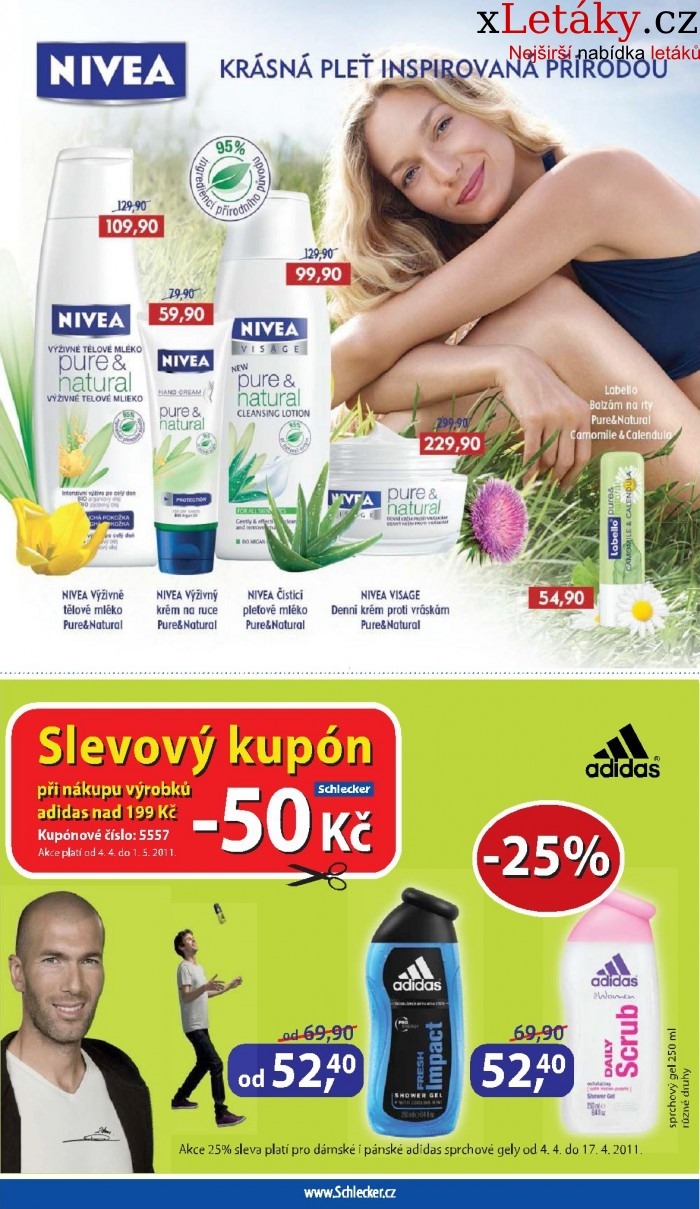 leták Schlecker akční leták strana 1 leták Schlecker akční leták strana 1