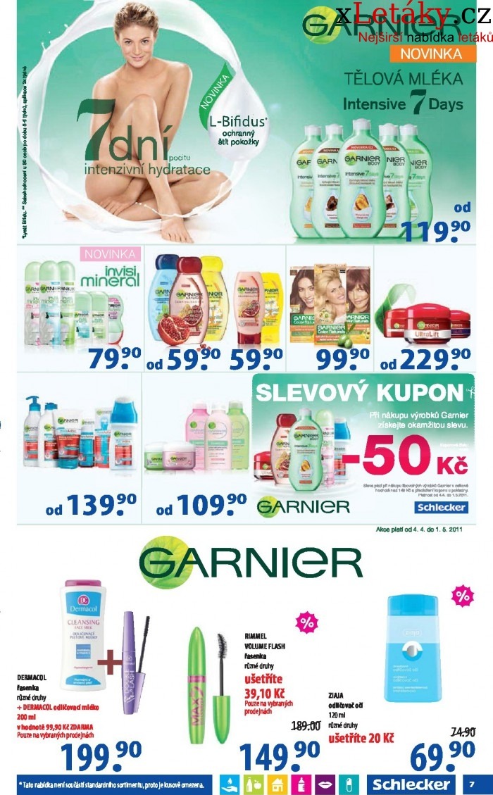 leták Schlecker akční leták strana 1 leták Schlecker akční leták strana 1