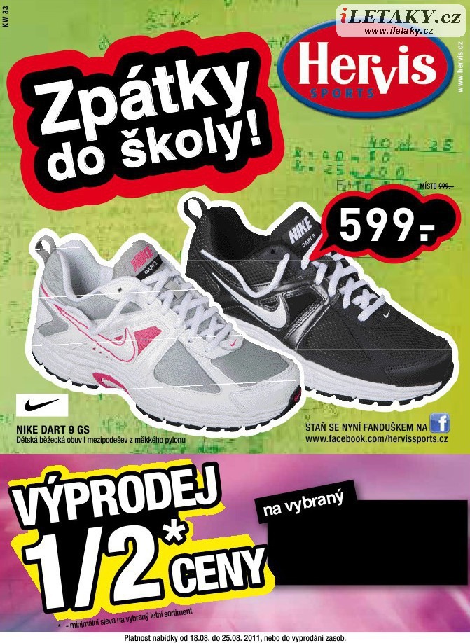 leták Hervis strana 1 leták Hervis strana 1