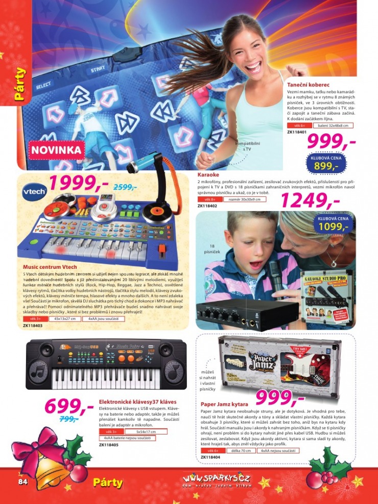 leták Sparkys strana 1 leták Sparkys strana 1