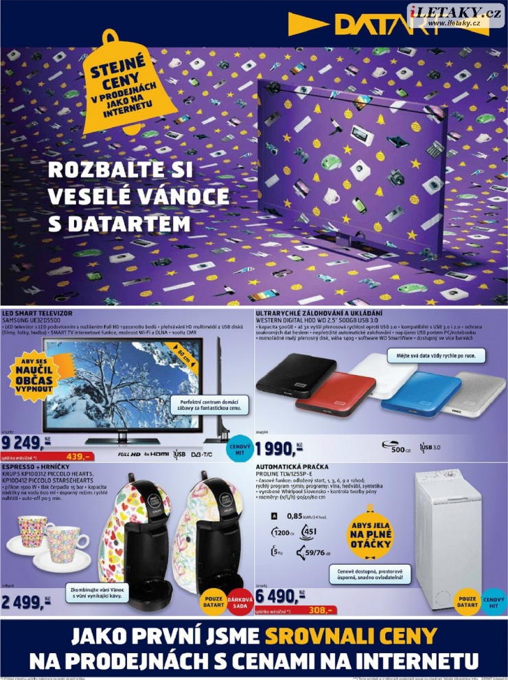 leták Datart strana 1 leták Datart strana 1