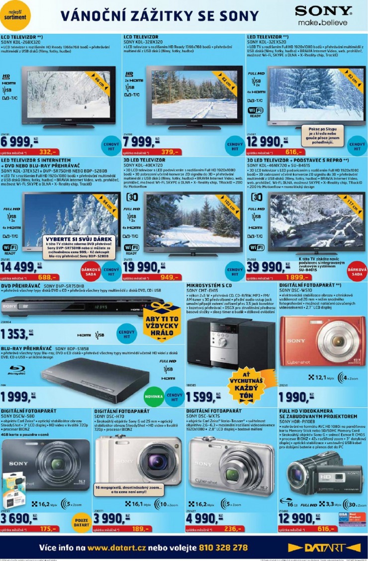 leták Datart strana 1 leták Datart strana 1