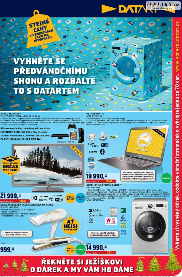 leták Datart strana 1 leták Datart strana 1
