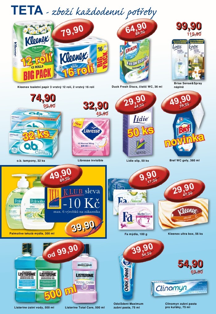 leták TETA drogerie strana 1 leták TETA drogerie strana 1