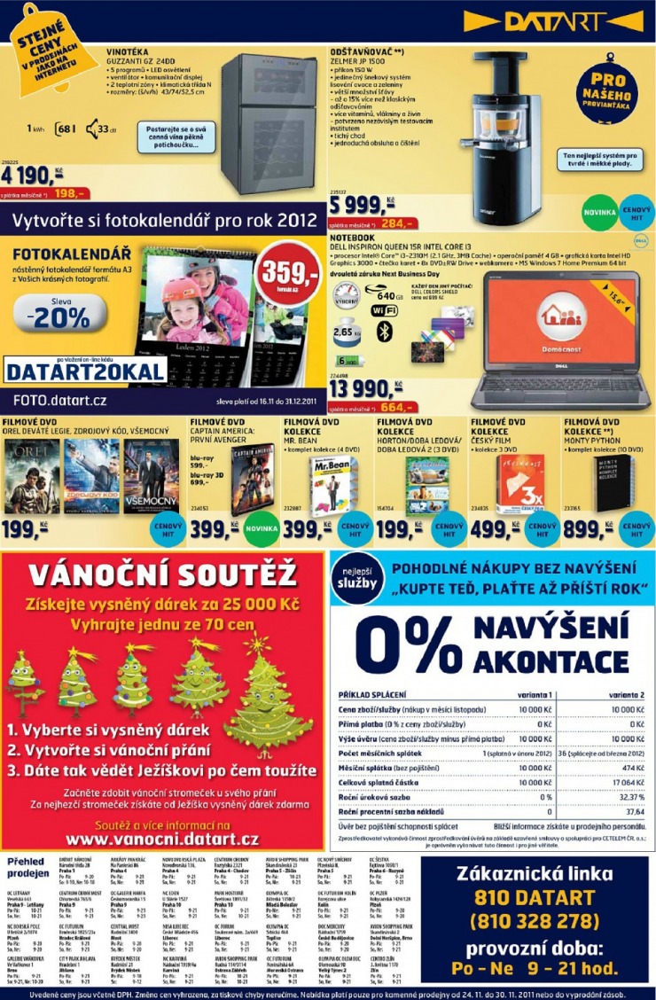 leták Datart strana 1 leták Datart strana 1