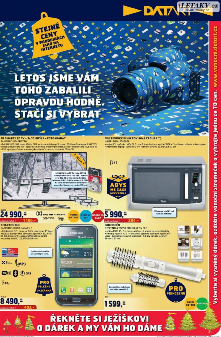 leták Datart strana 1 leták Datart strana 1