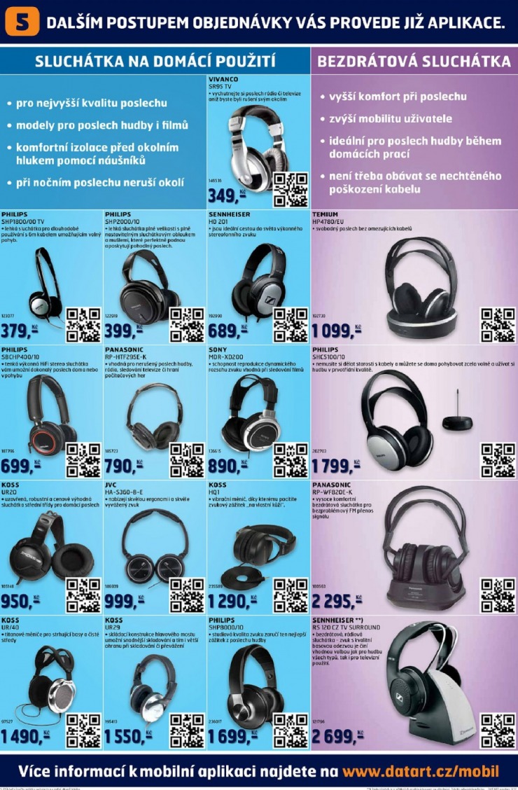 leták Datart strana 1 leták Datart strana 1