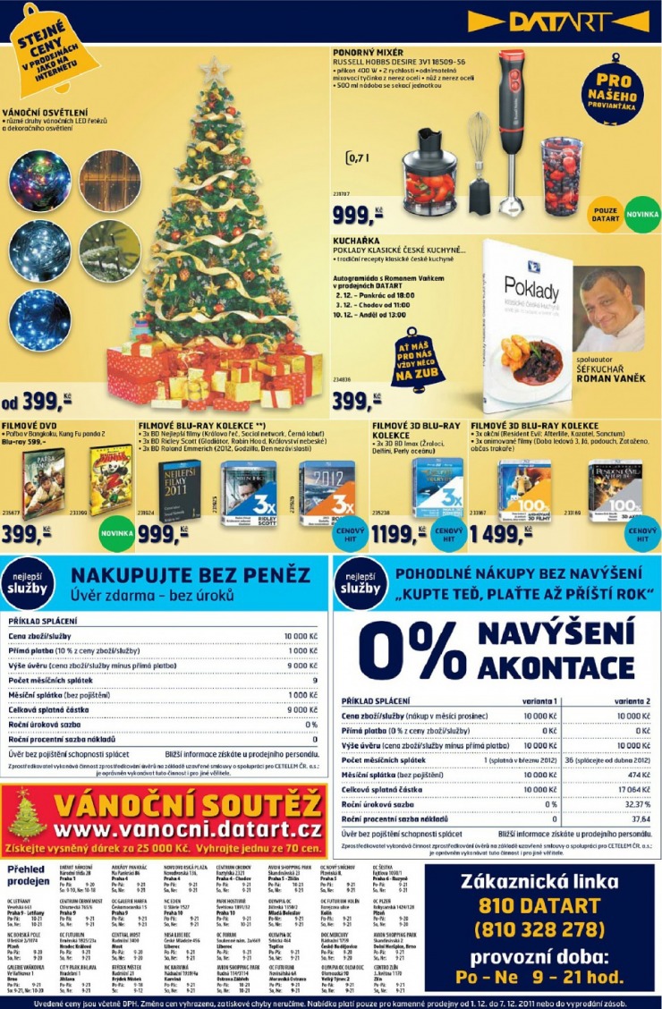 leták Datart strana 1 leták Datart strana 1