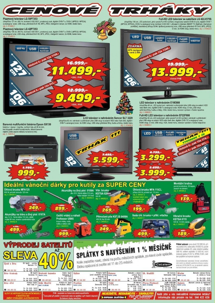 leták Elektro Spáčil strana 1 leták Elektro Spáčil strana 1