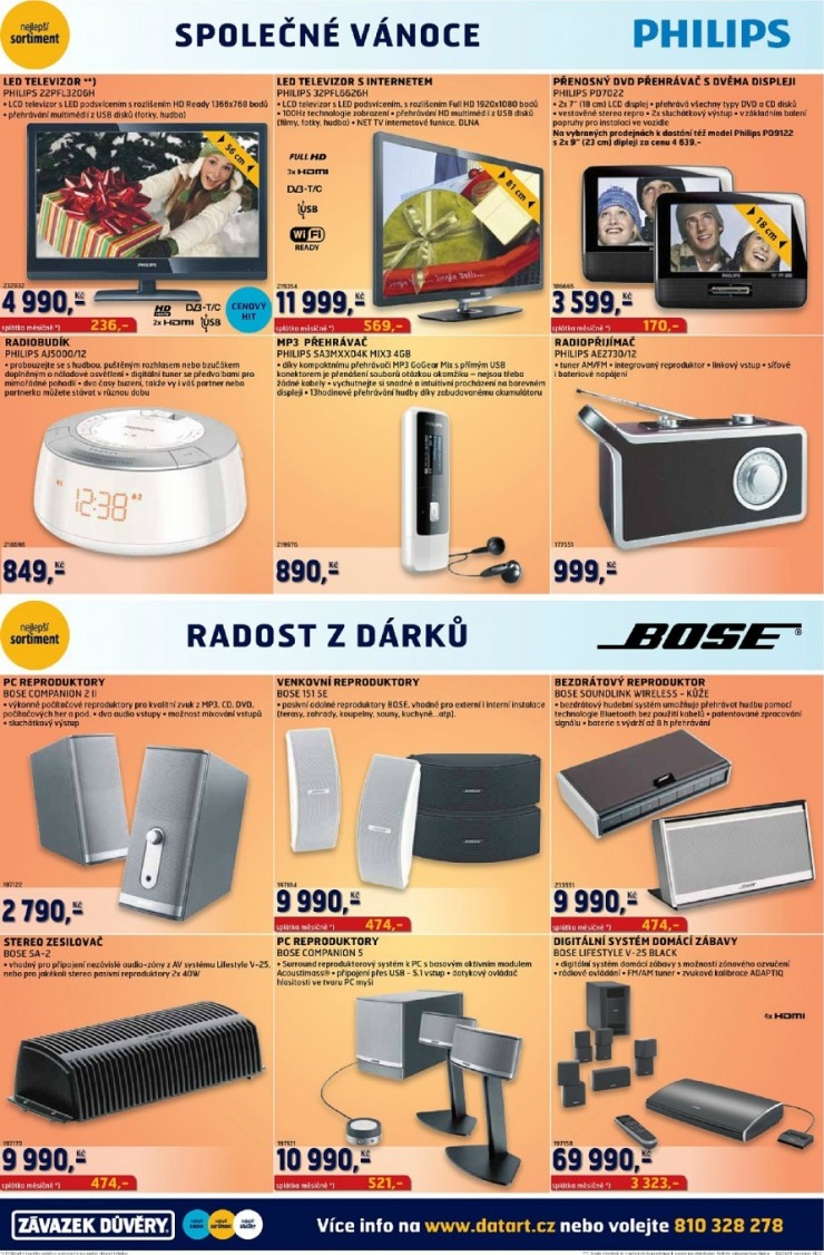 leták Datart strana 1 leták Datart strana 1