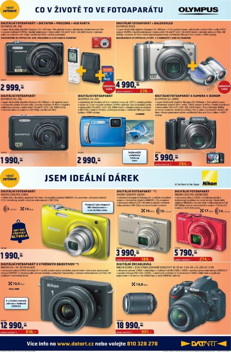 leták Datart strana 1 leták Datart strana 1