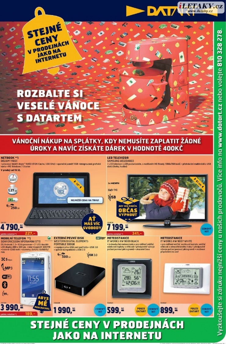 leták Datart strana 1 leták Datart strana 1