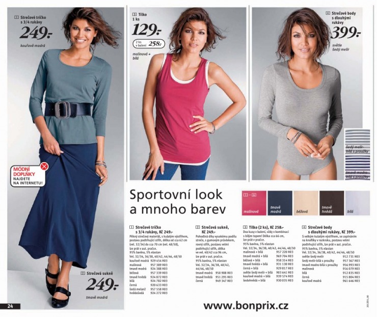 leták Bonprix strana 1 leták Bonprix strana 1