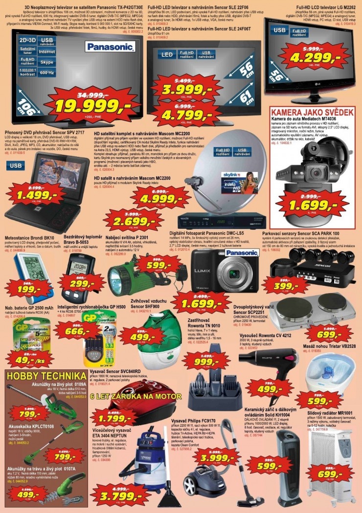 leták Elektro Spáčil strana 1 leták Elektro Spáčil strana 1