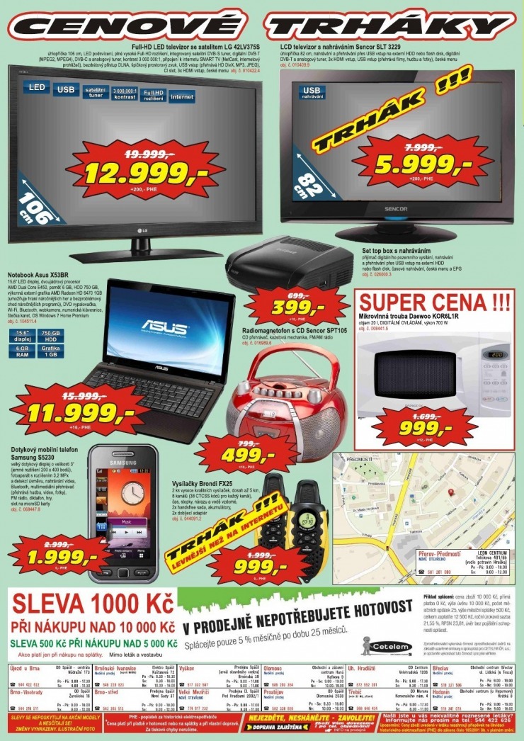 leták Elektro Spáčil strana 1 leták Elektro Spáčil strana 1