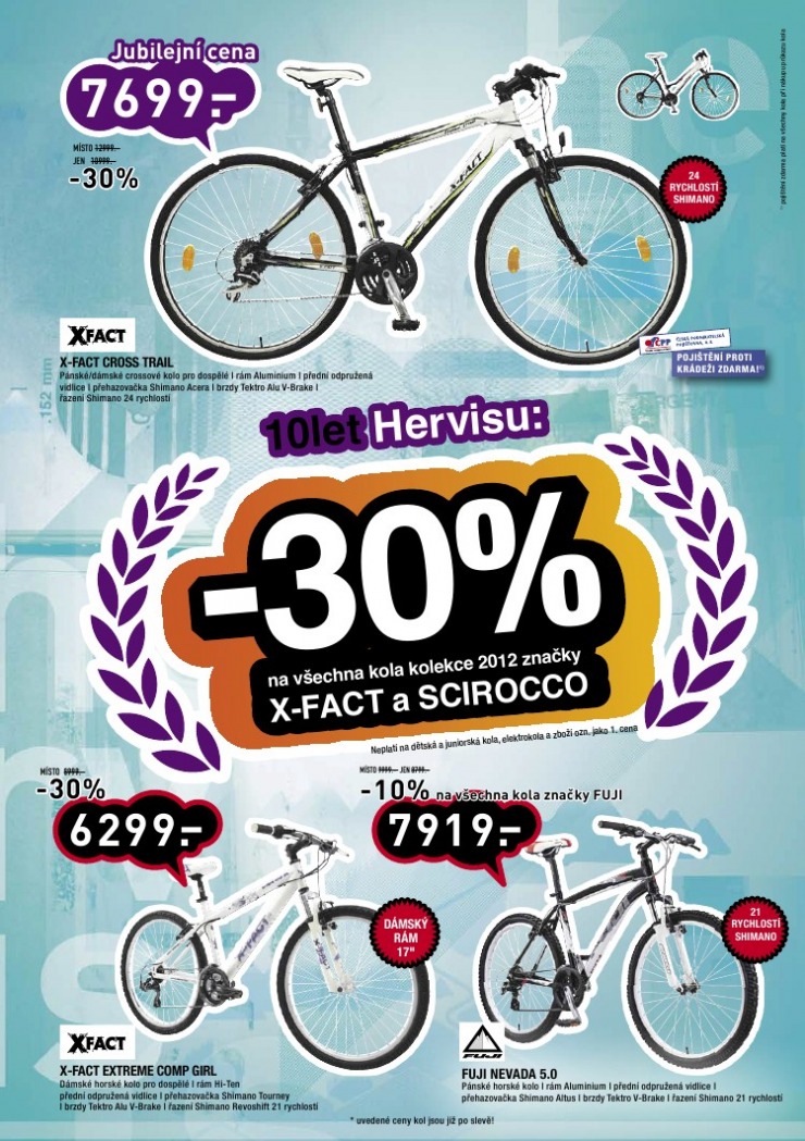 leták Hervis strana 1 leták Hervis strana 1