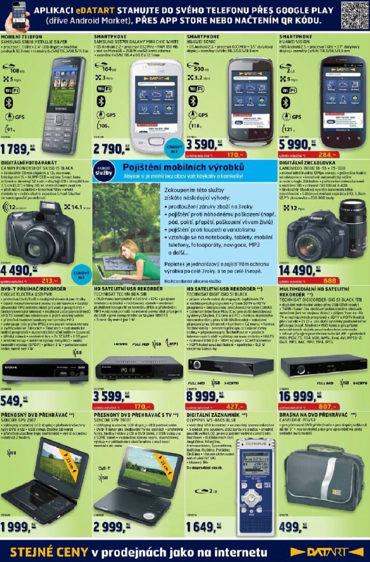 leták Datart strana 1 leták Datart strana 1