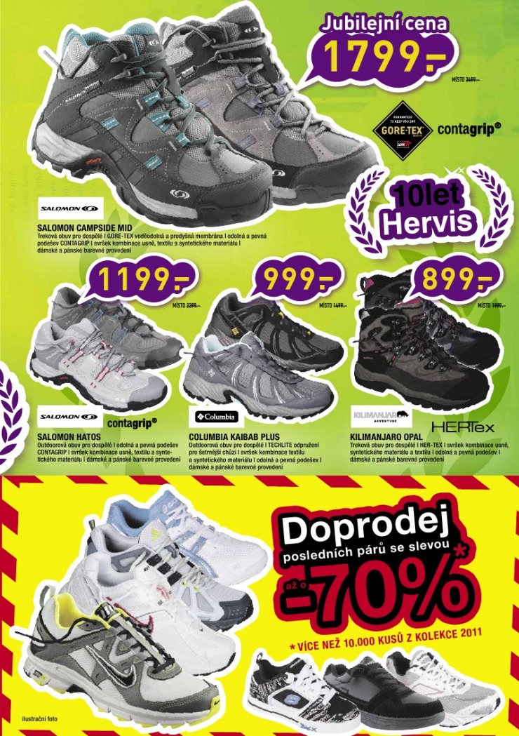 leták Hervis strana 1 leták Hervis strana 1