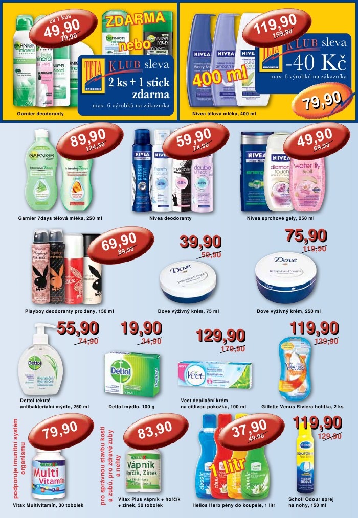 leták TETA drogerie strana 1 leták TETA drogerie strana 1