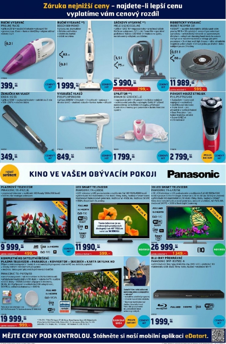 leták Datart strana 1 leták Datart strana 1