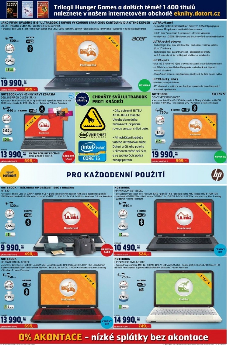 leták Datart strana 1 leták Datart strana 1