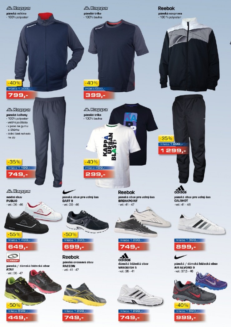 leták Sportisimo strana 1 leták Sportisimo strana 1