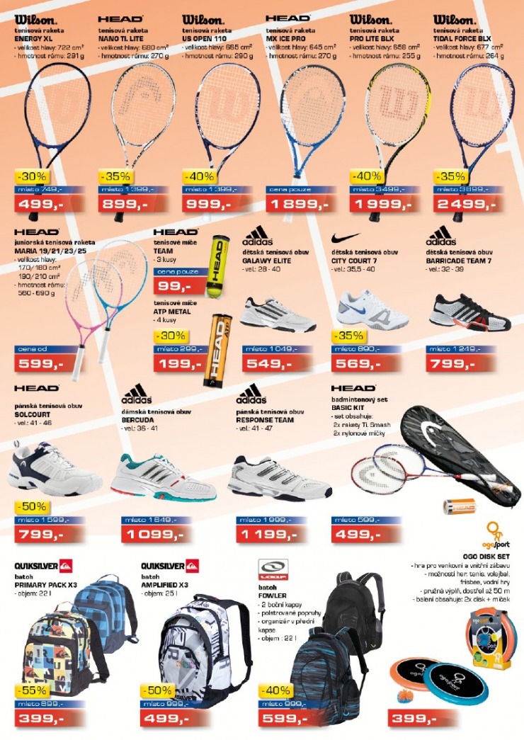 leták Sportisimo strana 1 leták Sportisimo strana 1