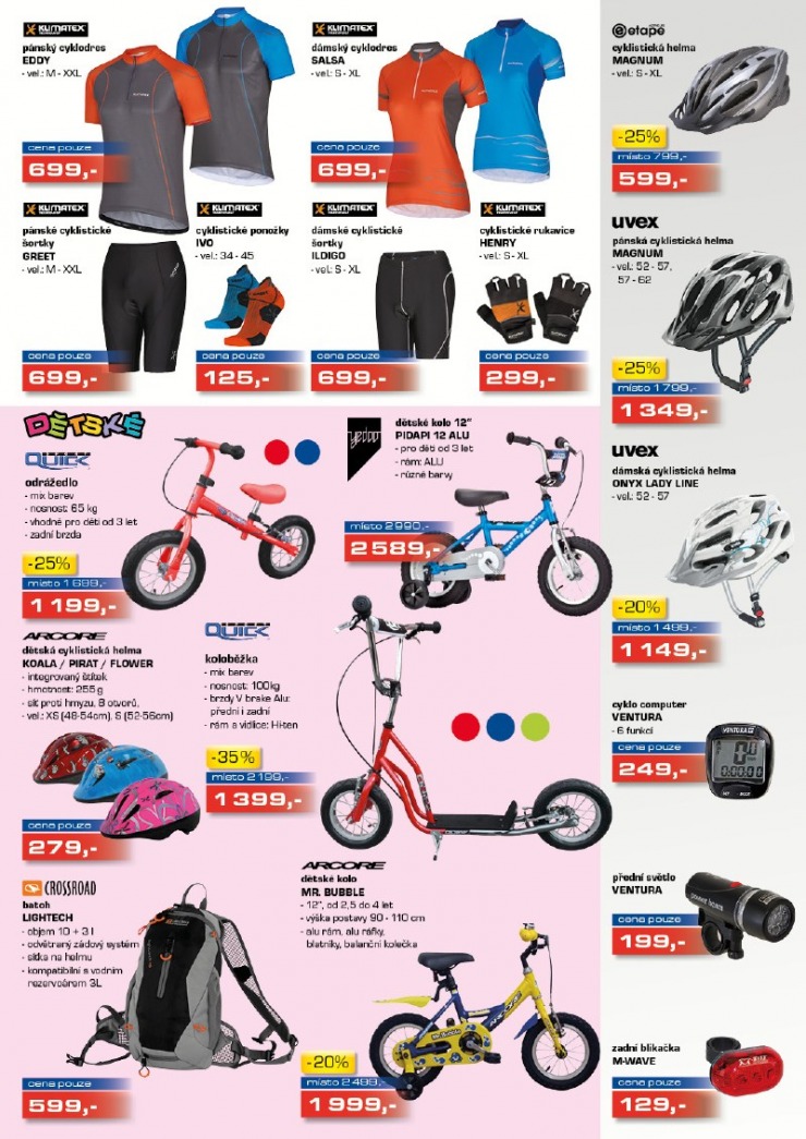 leták Sportisimo strana 1 leták Sportisimo strana 1