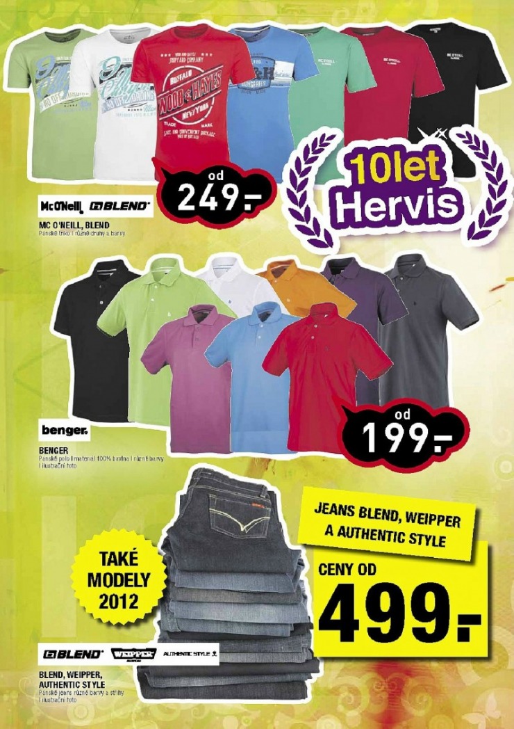 leták Hervis strana 1 leták Hervis strana 1