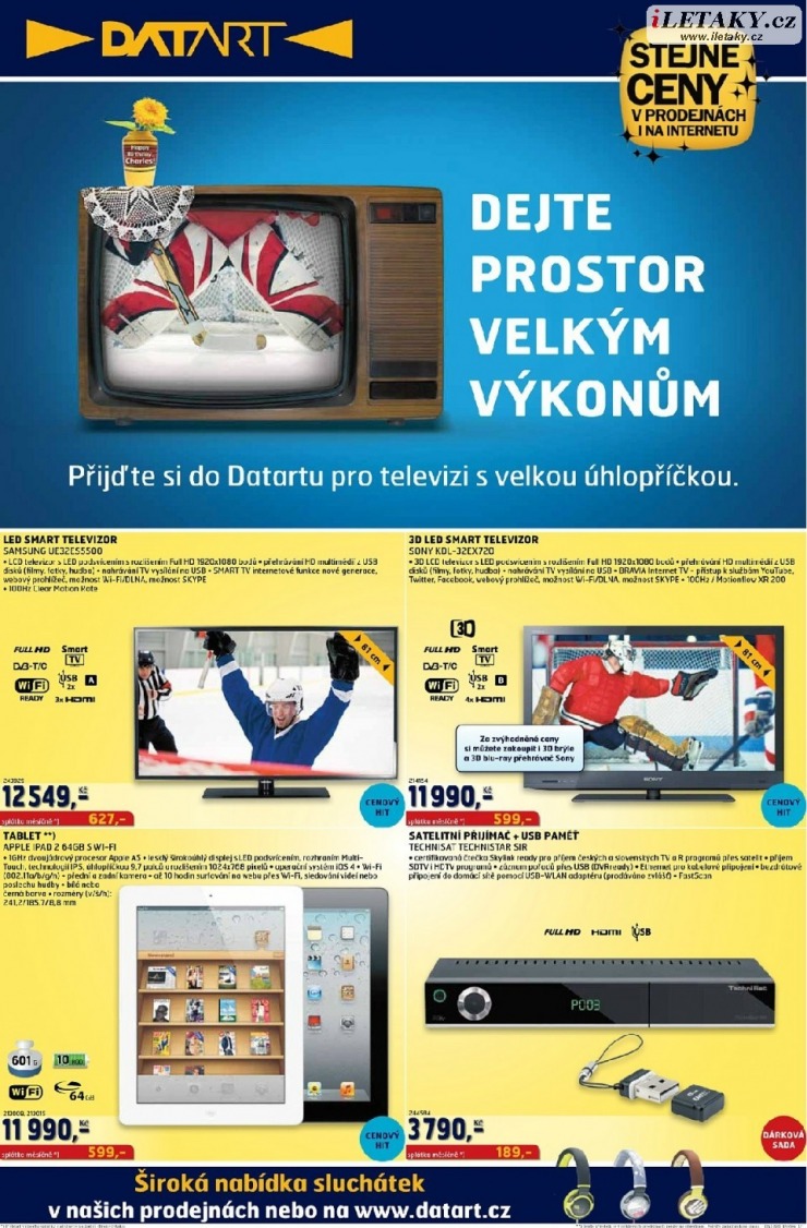 leták Datart strana 1 leták Datart strana 1