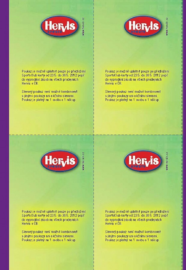 leták Hervis strana 1 leták Hervis strana 1