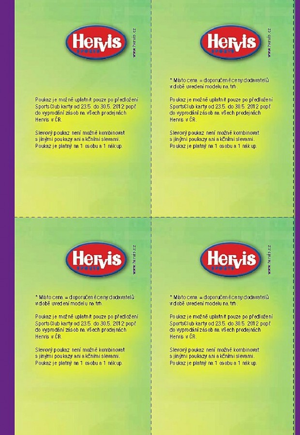 leták Hervis strana 1 leták Hervis strana 1