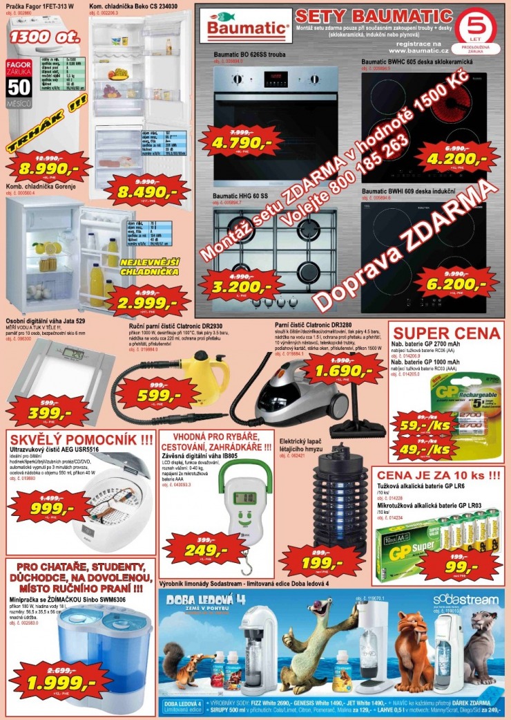 leták Elektro Spáčil strana 1 leták Elektro Spáčil strana 1