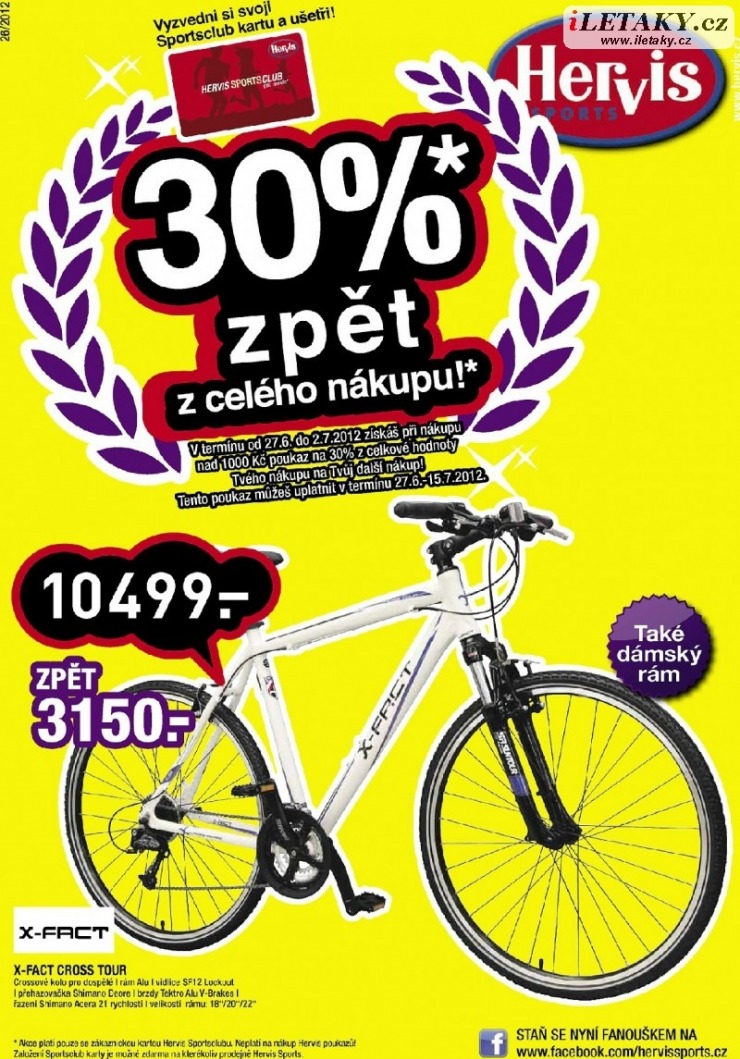 leták Hervis strana 1 leták Hervis strana 1